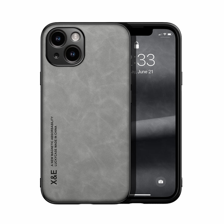 เคสโทรศัพท์หนังแม่เหล็กสัมผัสเหมือนผิวหนัง สำหรับ iPhone 14, สำหรับ iPhone 14 Pro, สำหรับ iPhone 14 Pro Max