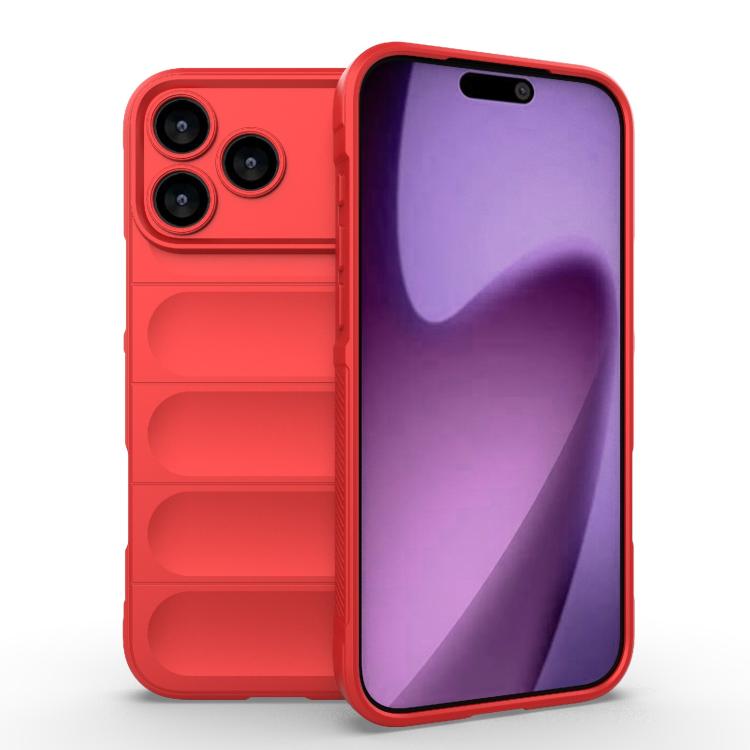 เคสโทรศัพท์ TPU + ผ้าฟลีซ Magic Shield สำหรับ iPhone 17e / 16e, สำหรับ iPhone 17 Pro Max, สำหรับ iPhone 17 Pro, สำหรับ iPhone 17