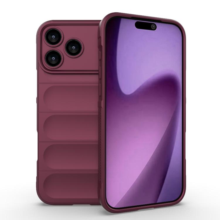 เคสโทรศัพท์ TPU + ผ้าฟลีซ Magic Shield สำหรับ iPhone 17e / 16e, สำหรับ iPhone 17 Pro Max, สำหรับ iPhone 17 Pro, สำหรับ iPhone 17