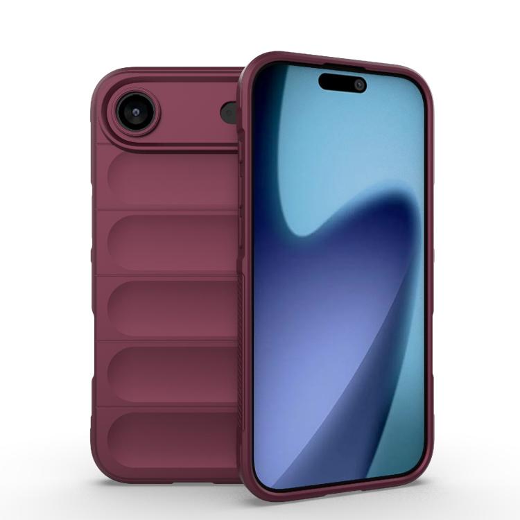 Magic Shield TPU + Flannel Phone Case, For iPhone Air, For iPhone 16 Pro Max, For iPhone 16 Pro, For iPhone 16 Plus