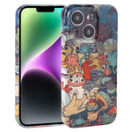Dustproof Net Full Coverage PC Phone Case, For iPhone 14 Plus, For iPhone 14, For iPhone 14 Pro