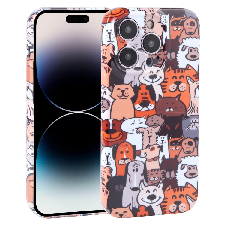 Dustproof Net Full Coverage PC Phone Case, For iPhone 14 Plus, For iPhone 14, For iPhone 14 Pro