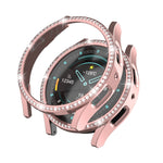 เคสป้องกันนาฬิกา PC กลวงลายเพชร สำหรับ Samsung Galaxy Watch 6 44mm, สำหรับ Samsung Galaxy Watch 6 40mm