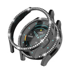 เคสป้องกันนาฬิกา PC กลวงลายเพชร สำหรับ Samsung Galaxy Watch 6 44mm, สำหรับ Samsung Galaxy Watch 6 40mm