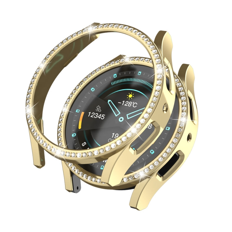 เคสป้องกันนาฬิกา PC กลวงลายเพชร สำหรับ Samsung Galaxy Watch 6 44mm, สำหรับ Samsung Galaxy Watch 6 40mm