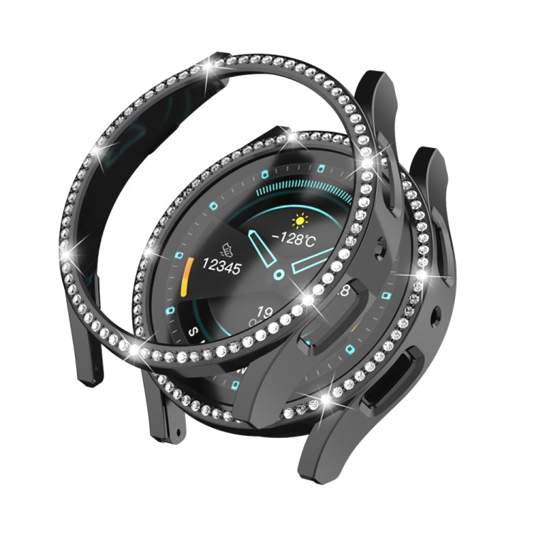 เคสป้องกันนาฬิกา PC กลวงลายเพชร สำหรับ Samsung Galaxy Watch 6 44mm, สำหรับ Samsung Galaxy Watch 6 40mm