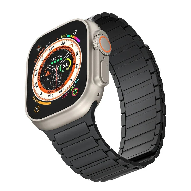 Magnetic Loop Silicone Watch Band, For Apple Watch Series 6 44mm, For Apple Watch Series 5 44mm, For Apple Watch Series 5 40mm