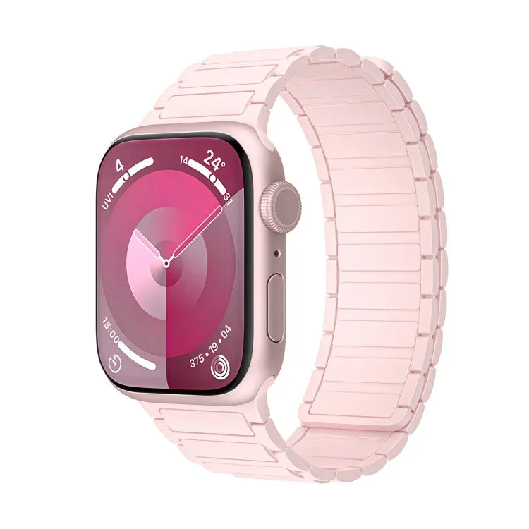 Magnetic Loop Silicone Watch Band, For Apple Watch Series 6 44mm, For Apple Watch Series 5 44mm, For Apple Watch Series 5 40mm