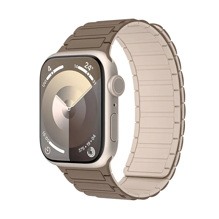 Magnetic Loop Silicone Watch Band, For Apple Watch Series 6 44mm, For Apple Watch Series 5 44mm, For Apple Watch Series 5 40mm