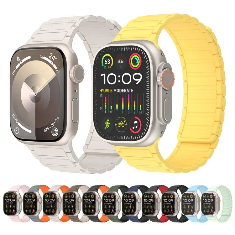 Magnetic Loop Silicone Watch Band, For Apple Watch Series 6 44mm, For Apple Watch Series 5 44mm, For Apple Watch Series 5 40mm