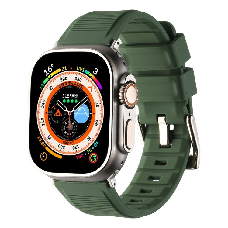 สายรัดนาฬิกาซิลิโคนแบบวงคู่ สำหรับ Apple Watch 3 ขนาด 38 มม. และ 42 มม., Apple Watch 2 ขนาด 42 มม. และ 38 มม.