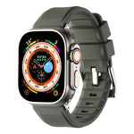 สายรัดนาฬิกาซิลิโคนแบบวงคู่ สำหรับ Apple Watch 3 ขนาด 38 มม. และ 42 มม., Apple Watch 2 ขนาด 42 มม. และ 38 มม.