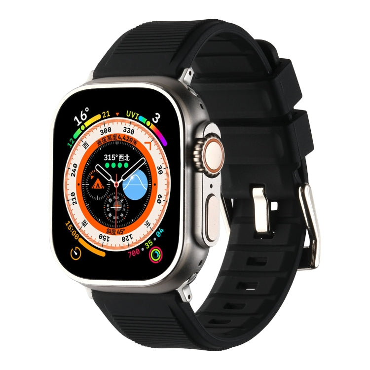 สายรัดนาฬิกาซิลิโคนแบบวงคู่ สำหรับ Apple Watch 3 ขนาด 38 มม. และ 42 มม., Apple Watch 2 ขนาด 42 มม. และ 38 มม.