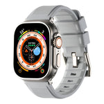 สายรัดนาฬิกาซิลิโคนแบบวงคู่ สำหรับ Apple Watch 3 ขนาด 38 มม. และ 42 มม., Apple Watch 2 ขนาด 42 มม. และ 38 มม.