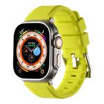 สายรัดนาฬิกาซิลิโคนแบบวงคู่ สำหรับ Apple Watch 3 ขนาด 38 มม. และ 42 มม., Apple Watch 2 ขนาด 42 มม. และ 38 มม.
