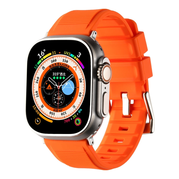 สายรัดนาฬิกาซิลิโคนแบบวงคู่ สำหรับ Apple Watch ขนาด 42 มม. และ 38 มม.