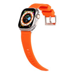 สายรัดนาฬิกาซิลิโคนแบบวงคู่ สำหรับ Apple Watch ขนาด 42 มม. และ 38 มม.