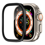 ฟิล์มกระจกนิรภัยแบบบูรณาการกรอบอะลูมิเนียมอัลลอย สำหรับ Apple Watch Ultra 49mm