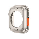 เปลี่ยนเป็นเคสเรือนนาฬิกา PC ไฮบริดฟิล์มครอบคลุมทั้งหมด Ultra 49mm สำหรับ Apple Watch Series 6 / 5 / 4 / SE 44mm, สำหรับ Apple Watch Series 6 / 5 / 4 / SE 40mm, สำหรับ Apple Watch Series 9 / 8 / 7 45mm, สำหรับ Apple Watch Series 9 / 8 / 7 41mm
