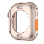 เปลี่ยนเป็นเคสเรือนนาฬิกา PC ไฮบริดฟิล์มกันน้ำครอบคลุมทั้งหมด Ultra 49mm สำหรับ Apple Watch Series 6 / 5 / 4 / SE 44mm, สำหรับ Apple Watch Series 6 / 5 / 4 / SE 40mm, สำหรับ Apple Watch Series 9 / 8 / 7 45mm, สำหรับ Apple Watch Series 9 / 8 / 7 41mm