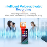 เครื่องบันทึกเสียงอัจฉริยะมัลติฟังก์ชัน M15 เครื่องเล่นเพลง MP3 เสียง Hifi วอล์กแมน, 4GB, 8GB, 16GB, 32GB
