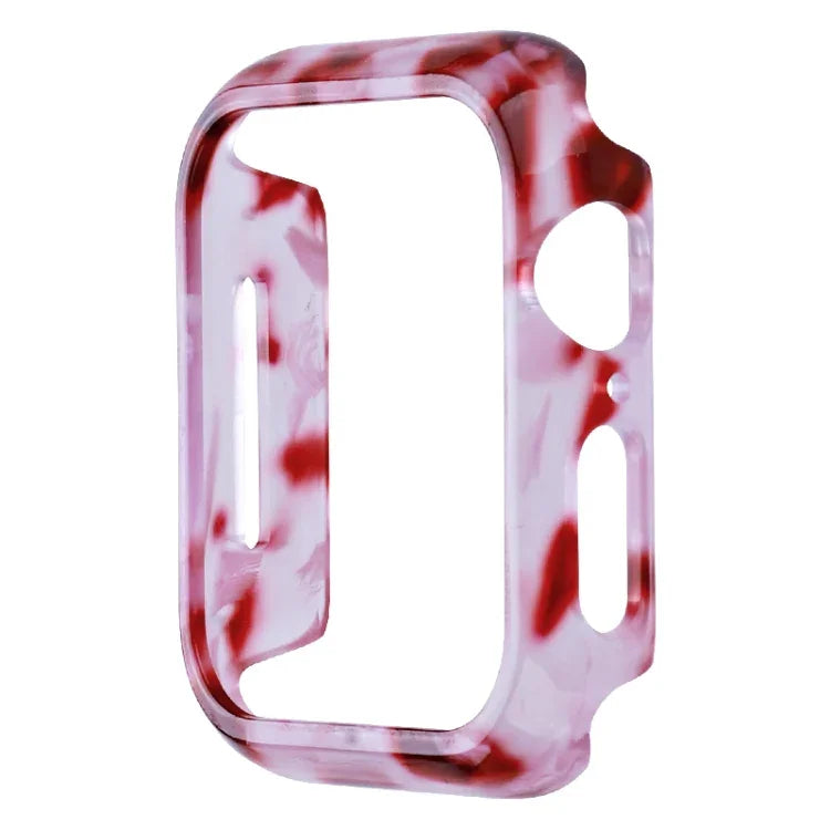 เคสเรซินพิมพ์ลาย PC สำหรับ Apple Watch Series 8 / 7 41 มม.
