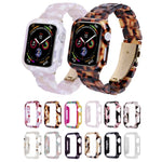 เคสเรซินพิมพ์ลาย PC สำหรับ Apple Watch Series 8 / 7 41 มม.
