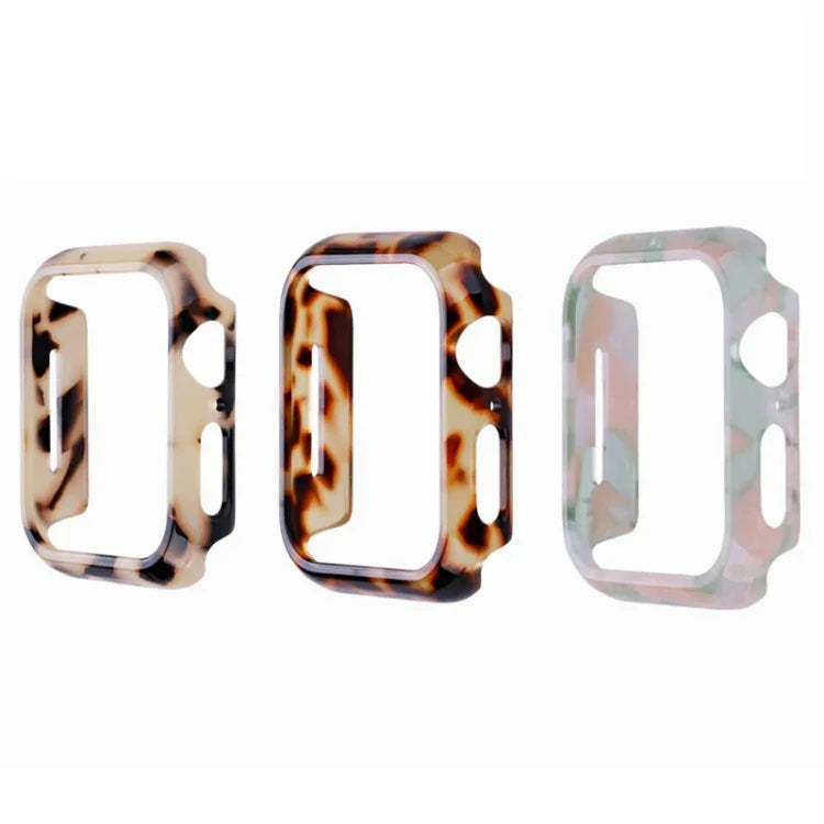 เคสเรซินพิมพ์ลาย PC สำหรับ Apple Watch Series 8 / 7 41 มม.