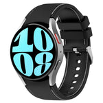 สายรัดนาฬิกาหนังซิลิโคน สำหรับ Samsung Galaxy Watch 6 / 6 Classic