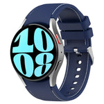สายรัดนาฬิกาหนังซิลิโคน สำหรับ Samsung Galaxy Watch 6 / 6 Classic