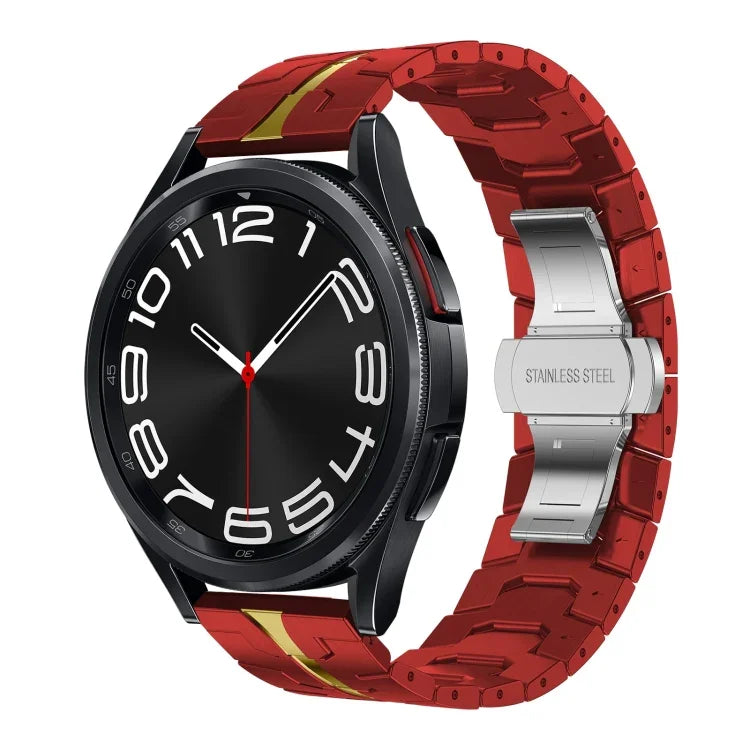 สายรัดนาฬิกาโลหะสแตนเลส สำหรับ Samsung Galaxy Watch 6 / 6 Classic
