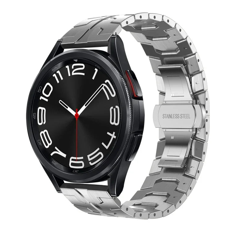 สายรัดนาฬิกาโลหะสแตนเลส สำหรับ Samsung Galaxy Watch 6 / 6 Classic