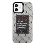 Electroplated Silver Series PC Protective Phone Case, For iPhone 12, For iPhone 12 Pro Max