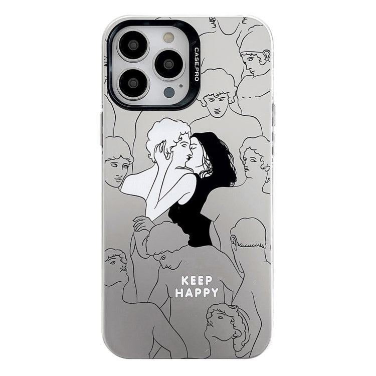 Electroplated Silver Series PC Protective Phone Case, For iPhone 12, For iPhone 12 Pro Max
