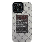 Electroplated Silver Series PC Protective Phone Case, For iPhone 14 Pro Max, For iPhone 13 Pro Max
