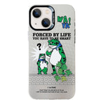 Electroplated Silver Series PC Protective Phone Case, For iPhone 15 Plus, For iPhone 15