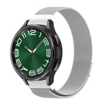 Milan Magnetic Metal Watch Band, For Samsung Galaxy Watch 6 / 6 Classic