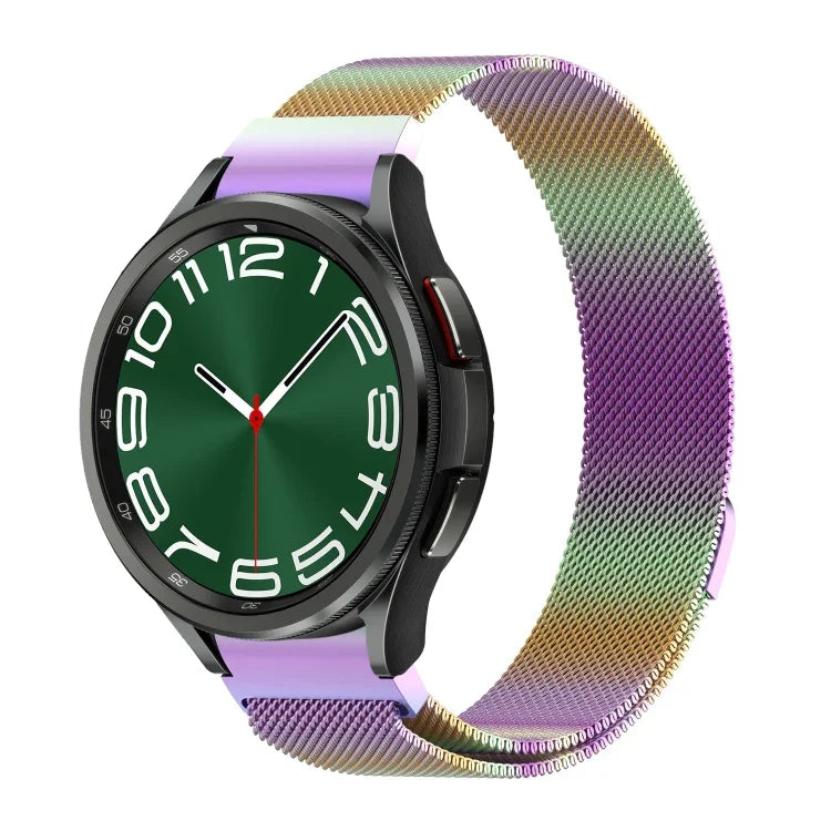 Milan Magnetic Metal Watch Band, For Samsung Galaxy Watch 6 / 6 Classic