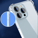 Four-corner Airbag Anti-fall Phone Case, For iPhone 15 Pro Max, For iPhone 15 Pro, For iPhone 15 Plus, For iPhone 15