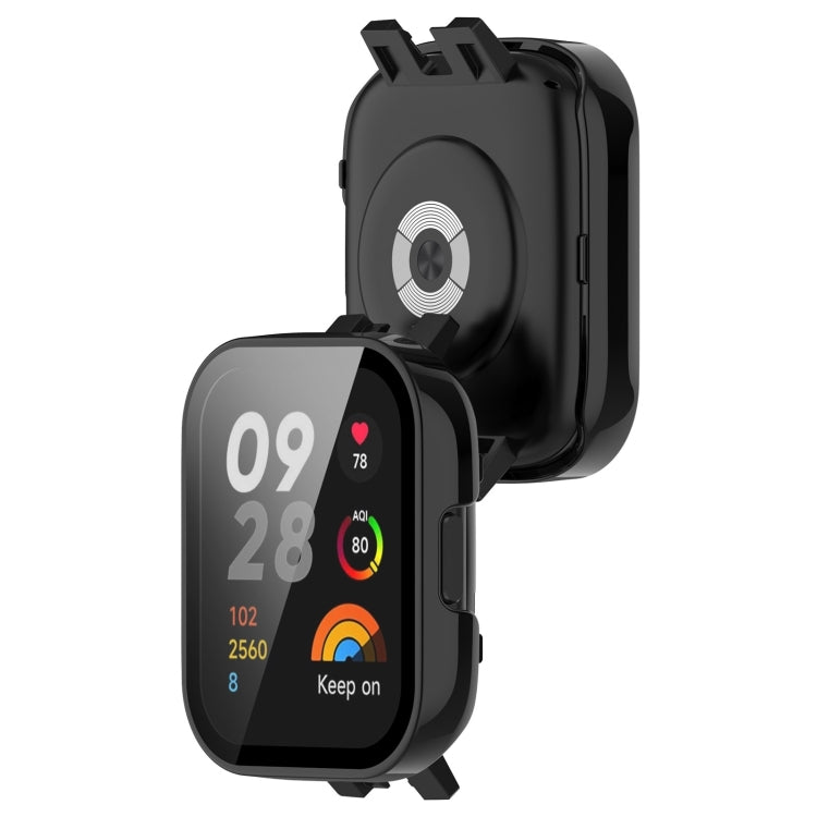 PC + Tempered Film Integrated Watch Protective Case, For Redmi Watch 3 Lite / Redmi Watch 3 Active, For Xiaomi Mi Watch Lite 3