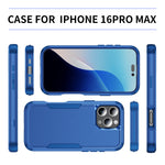 เคสโทรศัพท์กันกระแทก TPU + PC สำหรับ Commuter สำหรับ iPhone 16 Pro Max, สำหรับ iPhone 16 Pro, สำหรับ iPhone 16 Plus, สำหรับ iPhone 16, สำหรับ iPhone 15 Pro Max