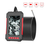 P40 3.9mm HD สีแดง กันน้ำ กล้องส่องทางไกลอุตสาหกรรมแบบพกพาหน้าจอแนวตั้งแบบบูรณาการแบบถือด้วยมือ ความยาว 2m, 5m, 10m