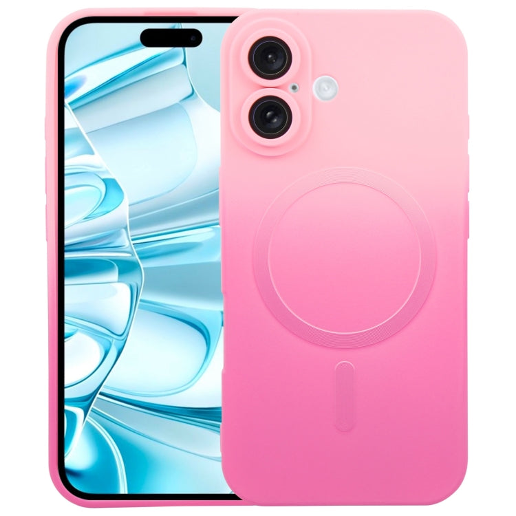 เคสโทรศัพท์ซิลิโคน TPU แบบไล่ระดับสีพร้อม MagSafe สำหรับ iPhone 17e / 16e, สำหรับ iPhone 17 Pro Max, สำหรับ iPhone 17 Pro, สำหรับ iPhone 17, สำหรับ iPhone Air, สำหรับ iPhone 16 Pro Max, สำหรับ iPhone 16 Pro, สำหรับ iPhone 16 Plus