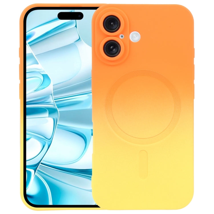 เคสโทรศัพท์ซิลิโคน TPU แบบไล่ระดับสีพร้อม MagSafe สำหรับ iPhone 17e / 16e, สำหรับ iPhone 17 Pro Max, สำหรับ iPhone 17 Pro, สำหรับ iPhone 17, สำหรับ iPhone Air, สำหรับ iPhone 16 Pro Max, สำหรับ iPhone 16 Pro, สำหรับ iPhone 16 Plus