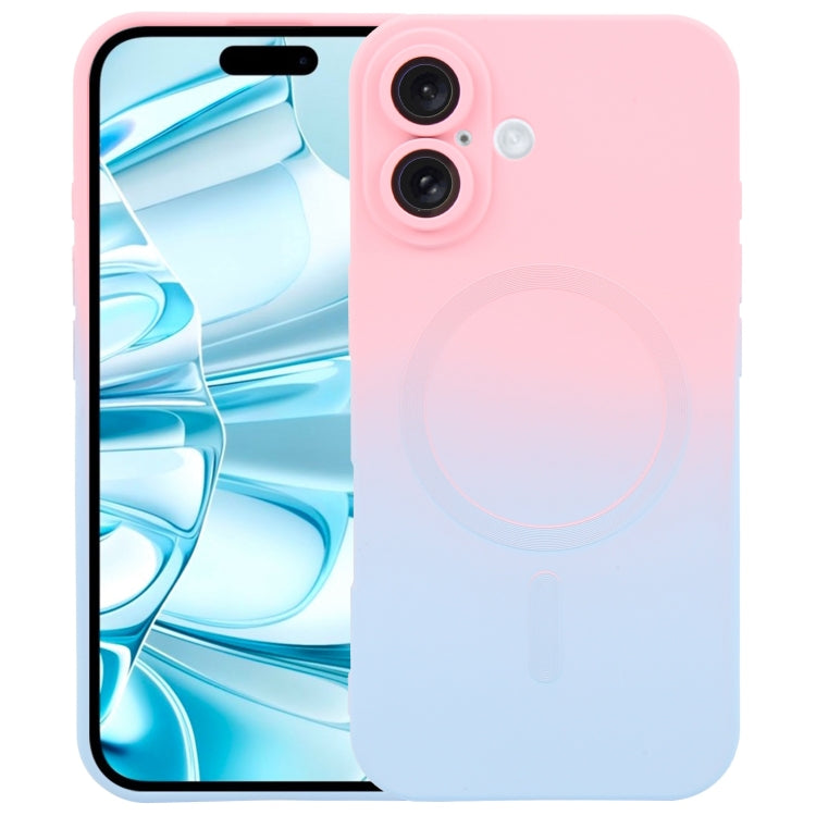 เคสโทรศัพท์ซิลิโคน TPU แบบไล่ระดับสีพร้อม MagSafe สำหรับ iPhone 17e / 16e, สำหรับ iPhone 17 Pro Max, สำหรับ iPhone 17 Pro, สำหรับ iPhone 17, สำหรับ iPhone Air, สำหรับ iPhone 16 Pro Max, สำหรับ iPhone 16 Pro, สำหรับ iPhone 16 Plus