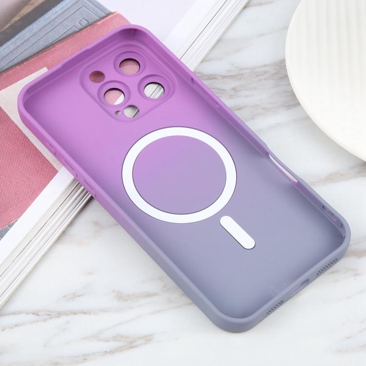 เคสโทรศัพท์ซิลิโคน TPU แบบไล่ระดับสีพร้อม MagSafe สำหรับ iPhone 17e / 16e, สำหรับ iPhone 17 Pro Max, สำหรับ iPhone 17 Pro, สำหรับ iPhone 17, สำหรับ iPhone Air, สำหรับ iPhone 16 Pro Max, สำหรับ iPhone 16 Pro, สำหรับ iPhone 16 Plus