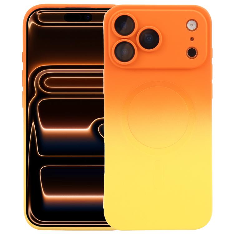 เคสโทรศัพท์ซิลิโคน TPU แบบไล่ระดับสีพร้อม MagSafe สำหรับ iPhone 17e / 16e, สำหรับ iPhone 17 Pro Max, สำหรับ iPhone 17 Pro, สำหรับ iPhone 17, สำหรับ iPhone Air, สำหรับ iPhone 16 Pro Max, สำหรับ iPhone 16 Pro, สำหรับ iPhone 16 Plus