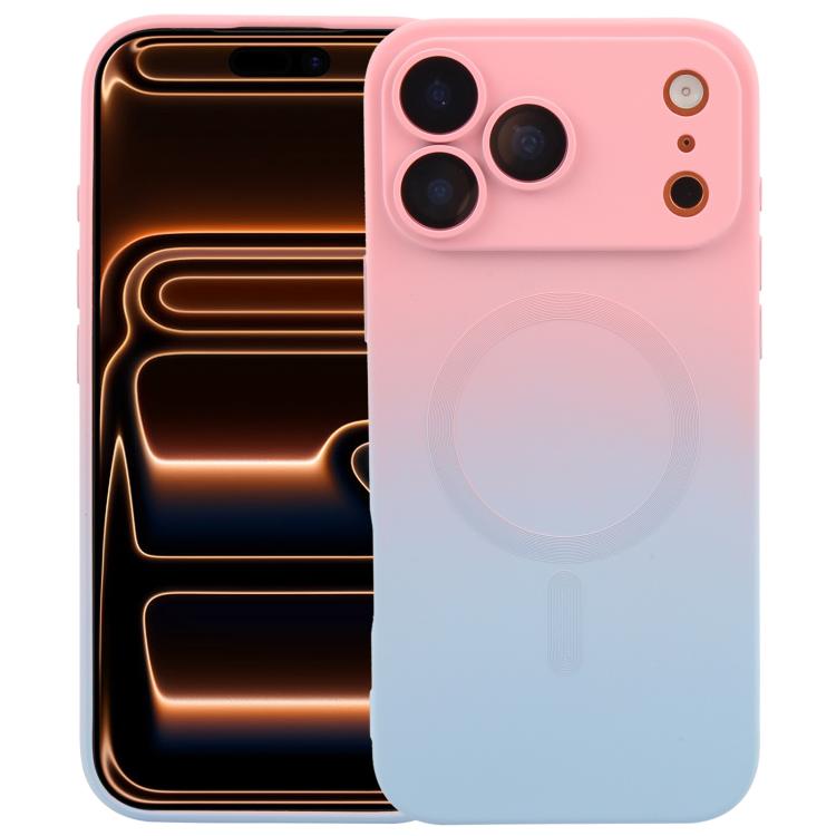 เคสโทรศัพท์ซิลิโคน TPU แบบไล่ระดับสีพร้อม MagSafe สำหรับ iPhone 17e / 16e, สำหรับ iPhone 17 Pro Max, สำหรับ iPhone 17 Pro, สำหรับ iPhone 17, สำหรับ iPhone Air, สำหรับ iPhone 16 Pro Max, สำหรับ iPhone 16 Pro, สำหรับ iPhone 16 Plus
