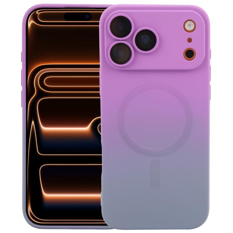 เคสโทรศัพท์ซิลิโคน TPU แบบไล่ระดับสีพร้อม MagSafe สำหรับ iPhone 17e / 16e, สำหรับ iPhone 17 Pro Max, สำหรับ iPhone 17 Pro, สำหรับ iPhone 17, สำหรับ iPhone Air, สำหรับ iPhone 16 Pro Max, สำหรับ iPhone 16 Pro, สำหรับ iPhone 16 Plus