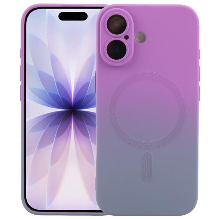 เคสโทรศัพท์ซิลิโคน TPU แบบไล่ระดับสีพร้อม MagSafe สำหรับ iPhone 17e / 16e, สำหรับ iPhone 17 Pro Max, สำหรับ iPhone 17 Pro, สำหรับ iPhone 17, สำหรับ iPhone Air, สำหรับ iPhone 16 Pro Max, สำหรับ iPhone 16 Pro, สำหรับ iPhone 16 Plus